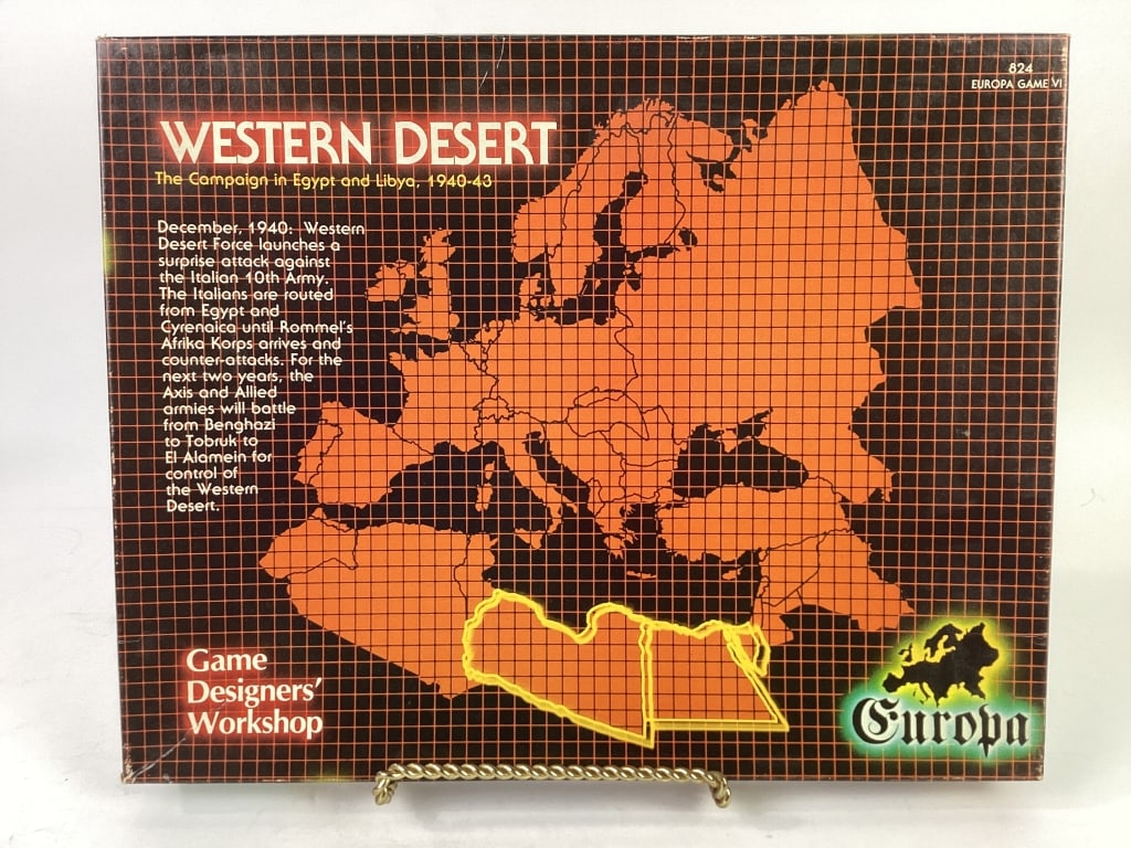 WWII Game Western Desert Egypt Campaign (1 of 4)