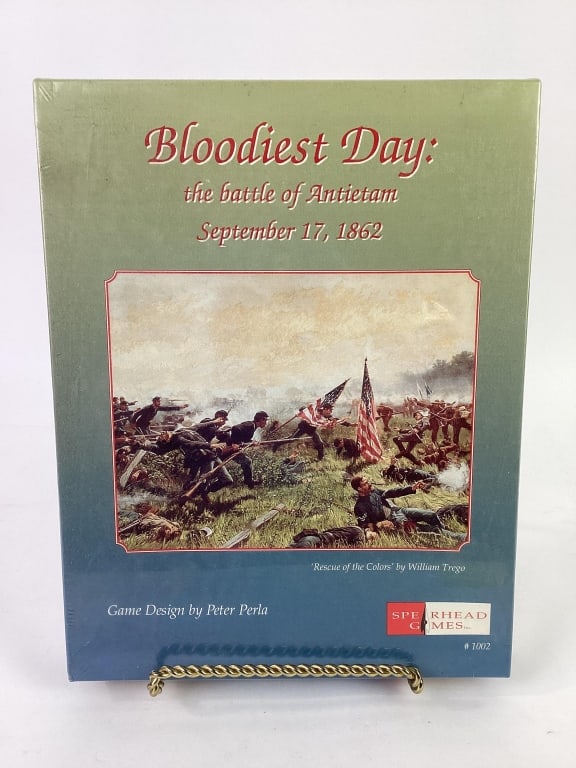 Civil War Game Battle of Antietam Sealed: The Bloodiest Day: the battle of Antietam - September 17, 1862. 1995 Spearhead Games Inc. #1002. Sealed