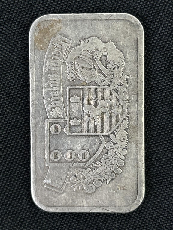 One Troy Ounce .999 Fine Silver Ingot (1 of 2)