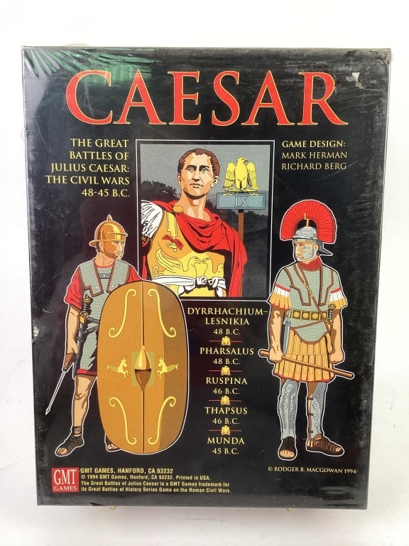 Caesar Battle Strategy Game Sealed GMT Games (1 of 2)