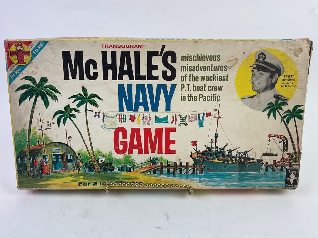1962 Transogram McHale's Navy Game (1 of 5)
