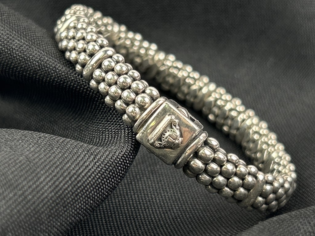 Sterling Lagos Caviar Bracelet 46 grams: Sterling Lagos Caviar Bracelet 46 grams