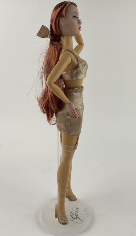 2006 Gene Boudoir Basic Doll: 2006 Boudoir Basic Gene Doll, complete, yellowed body, no box, COA