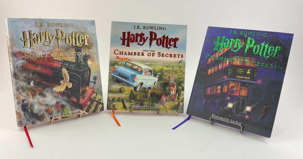 Harry Potter And The Sorcerer's Stone, Harry Potter And The Chamber of Secrets, and Harry Potter And (1 of 3)