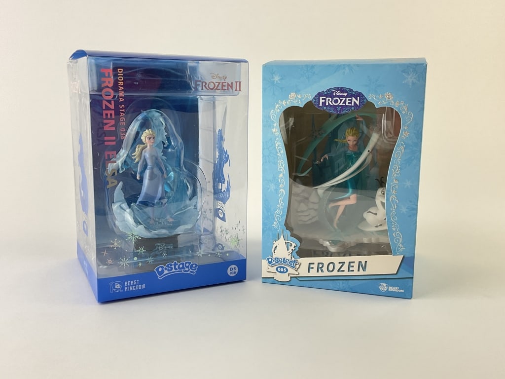 Frozen Figurine and Frozen II Elsa Figurine (1 of 3)