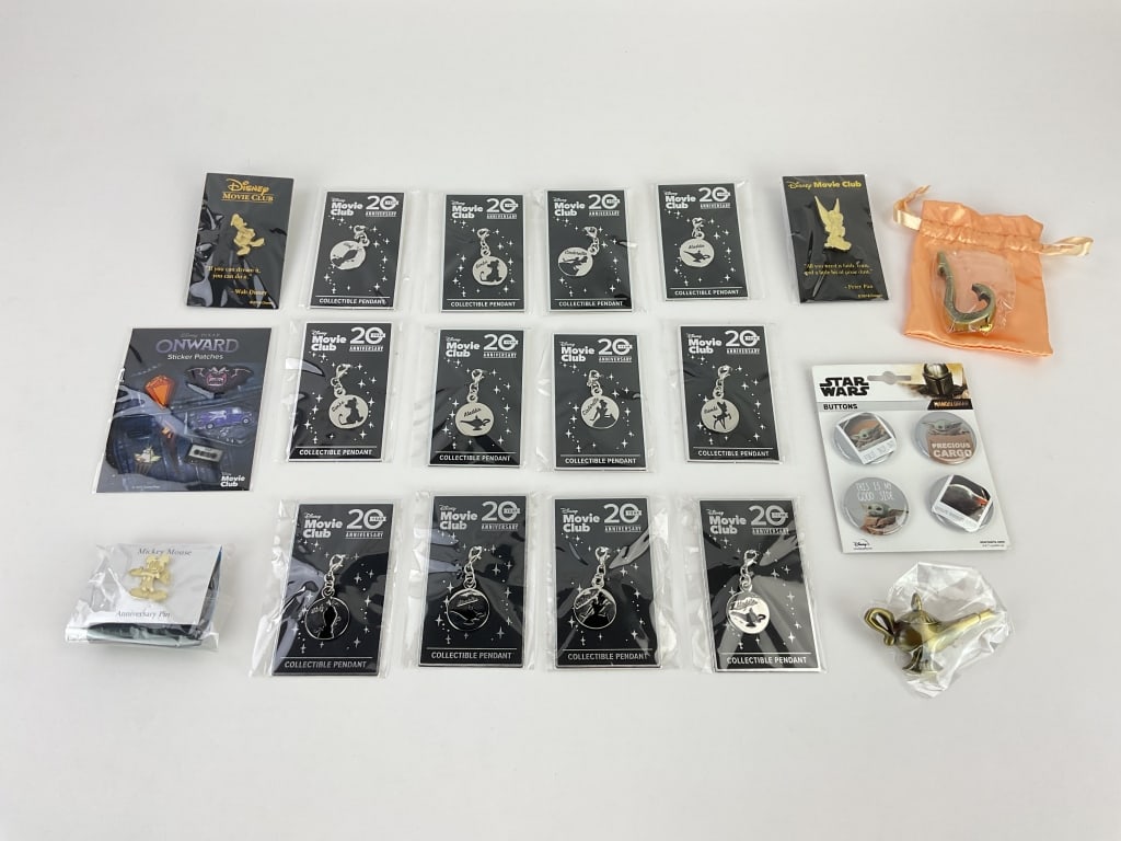 Disney Movie Club Pins and Pendants (1 of 1)