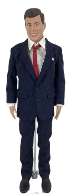 Franklin Mint JFK Doll: Franklin Mint The Jackie Collection JFK Doll. No box. Has COA