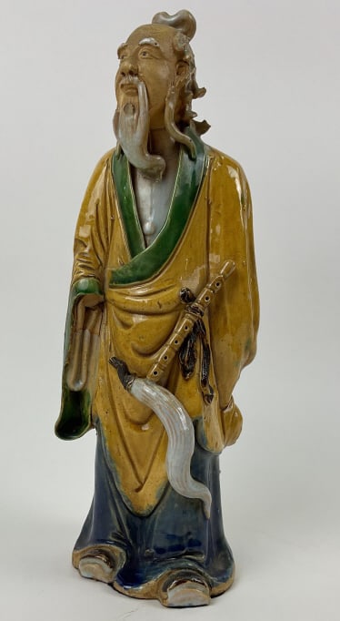 Large Antique Chinese Pottery Mudman (1 of 8)