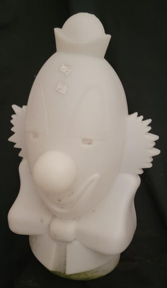 Blow Mold Carnival Circus Clown Helium Tank Cover (1 of 4)