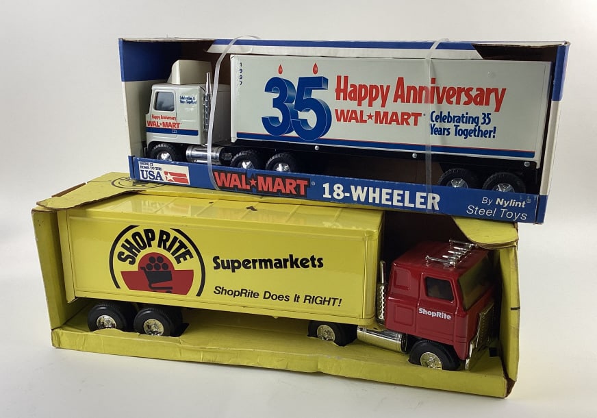 Nylint Walmart 18- Wheeler and ERTL Shop Rite Diecast Trucks (1 of 6)