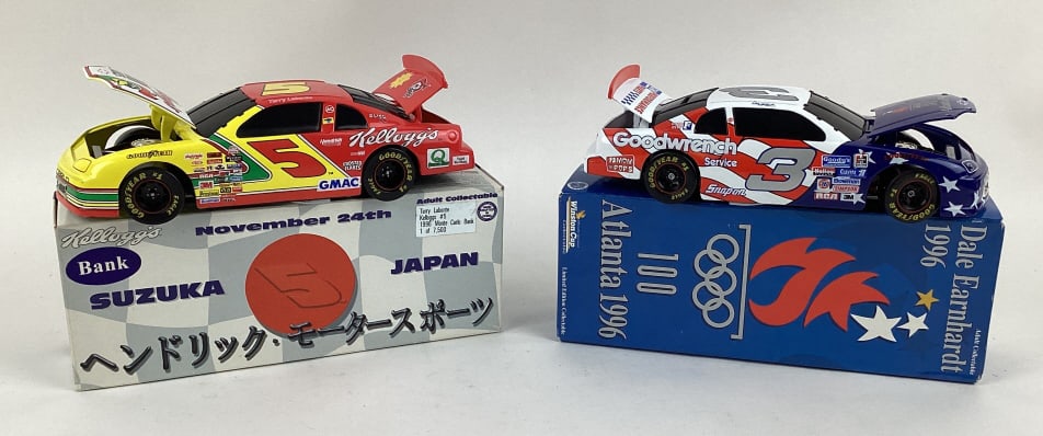 Action Racing Diecast 1:24 Scale 1996 Terry Labonte Car Bank and Sports Image Incorporated 1:24: Action Racing Hendrick Motorsports Diecast 1:24 Scale November 24th Suzuka Japan 1996 Terry Labonte Kelloggs #5 1996 Monte Carlo Bank 1 of 7,500 and Sports Image Incorporated Winston Cup Collectible