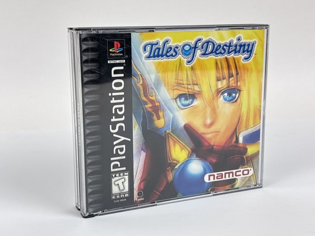 Tales of Destiny PlayStation: Tales of Destiny, PlayStation, 1997, 1 Disc and instruction booklet