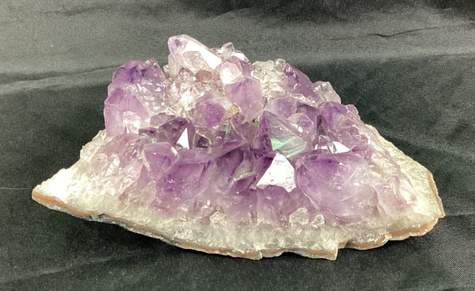 Amethyst Crystal Geode: Amethyst Crystal Geode 9"x6"x4.5"