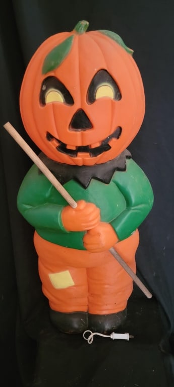 Pumpkin Man Blow Mold (1 of 6)