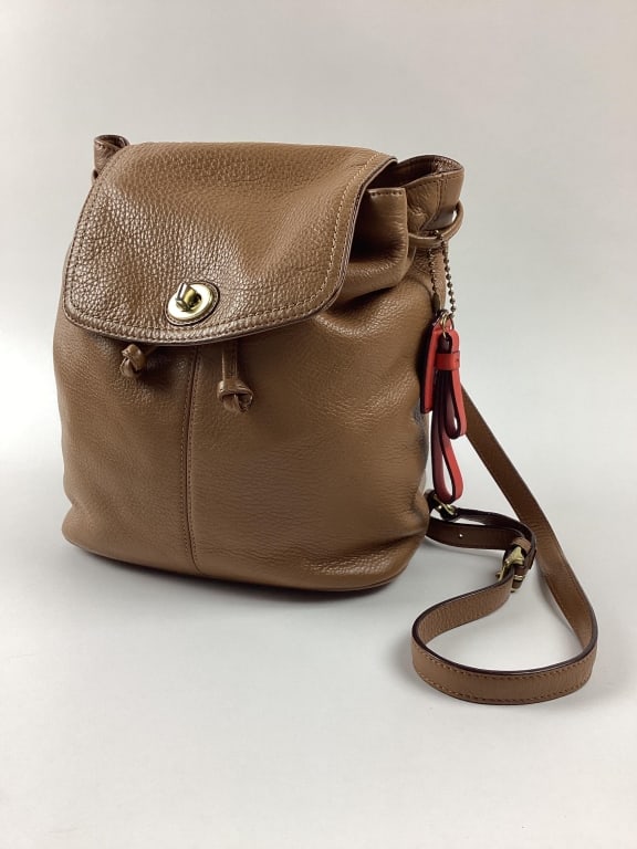 Coach Park Tan Backpack - 3