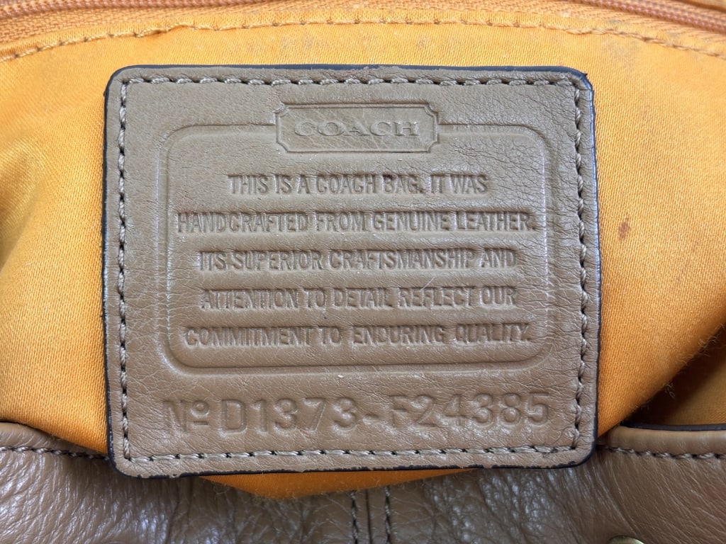 Coach Park Tan Backpack - 7
