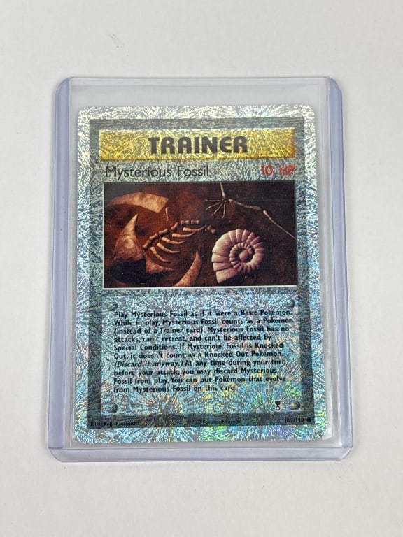 Mysterious Fossil Reverse Holo Legendary Collection Pokemon Card Unplayed: Mysterious Fossil Reverse Holo Legendary Collection Pokemon Card unplayed from 2002.