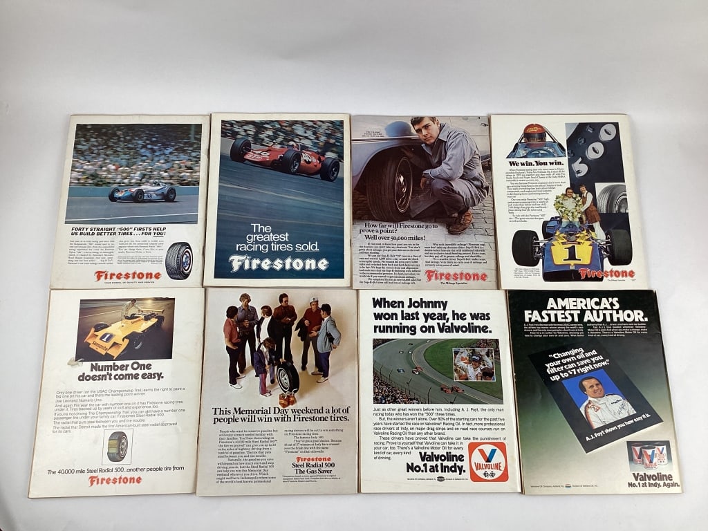 Indy 500 Official Programs - 2