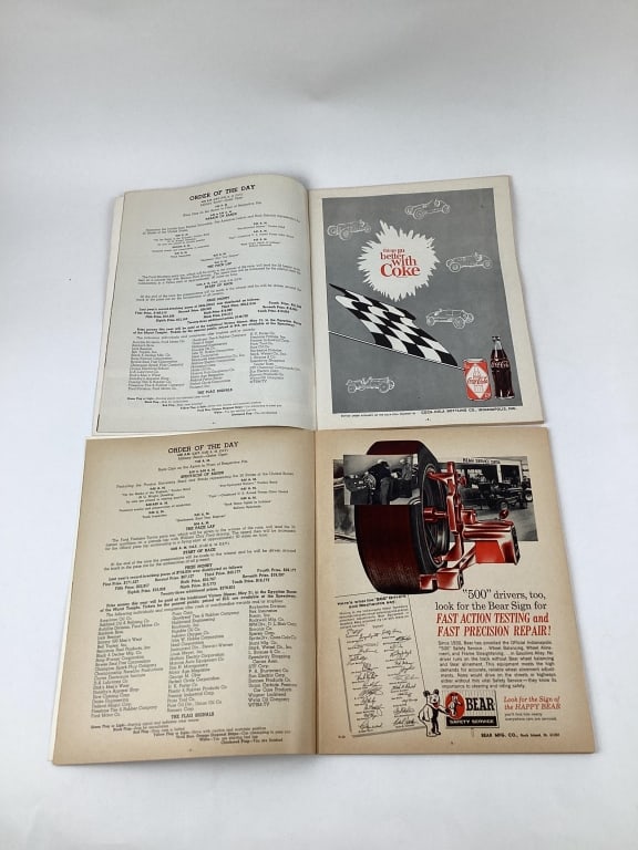 Indy 500 Official Programs - 3
