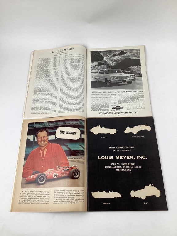 Indy 500 Official Programs - 4