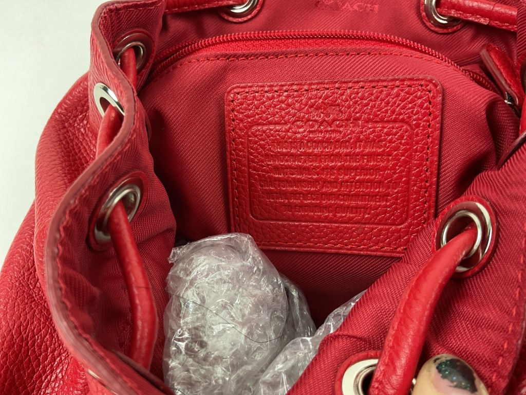 Coach Mini Turnlock Rucksack - 2