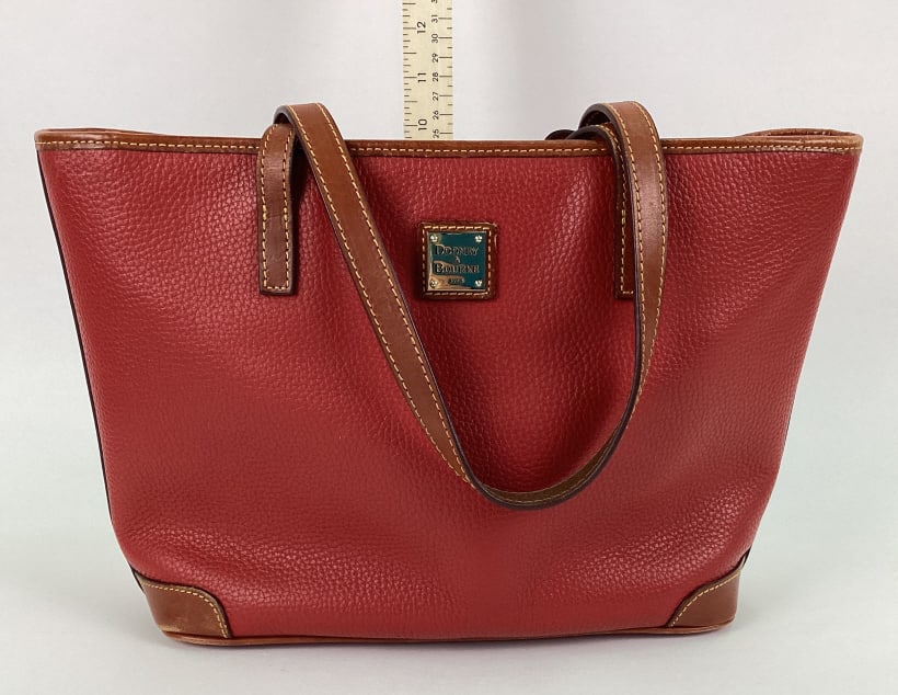 Dooney & Bourke Red Leather Tote (1 of 14)