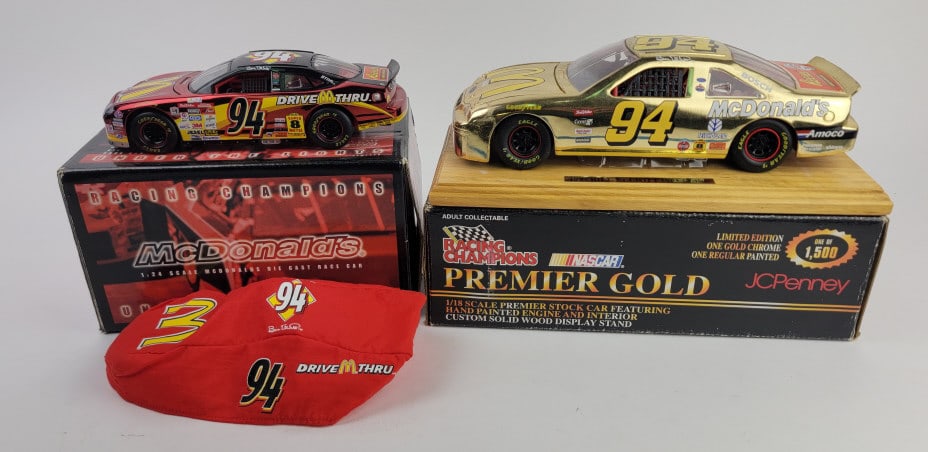 Racing Champions 1:24 Scale McDonalds Diecast and Racing Champions 1:18 Scale Premier Gold Diecast (1 of 13)