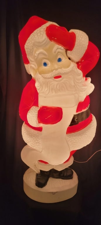 Santa Blow Mold (1 of 6)