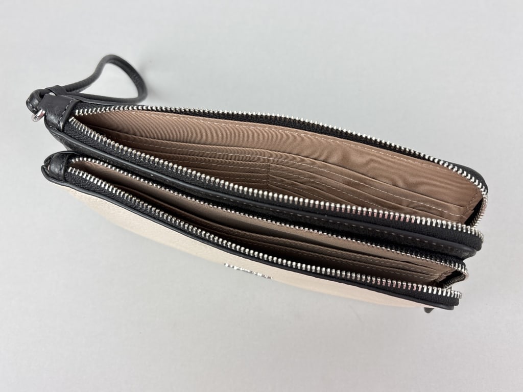 Coach Double Zip Wallet - 3