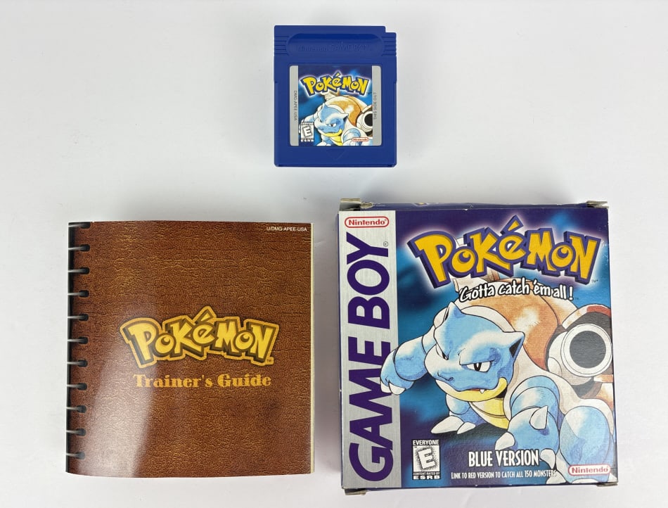 Pokemon Gotta Catch 'Em All! Game Boy: Pokemon Gotta Catch 'Em All! Game Boy, Blue Version, includes game cartridge, instruction booklet and original box