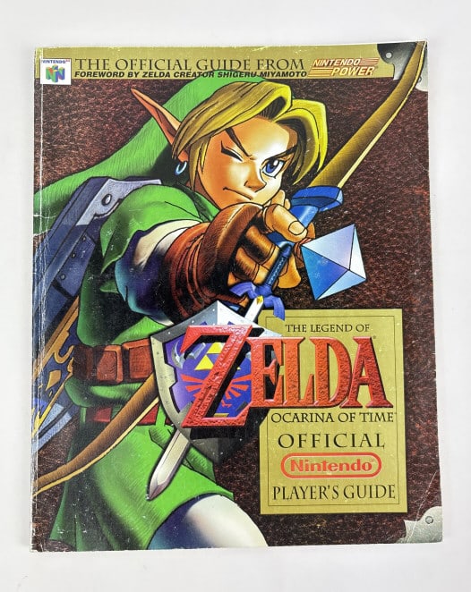 The Legend of Zelda Ocarina of Time Nintendo Power Player's Guide: The Legend of Zelda Ocarina of Time Nintendo Power Player's Guide, with Hyrule World Atlas, signed by Shigeru Miyamoto October 10, 1998