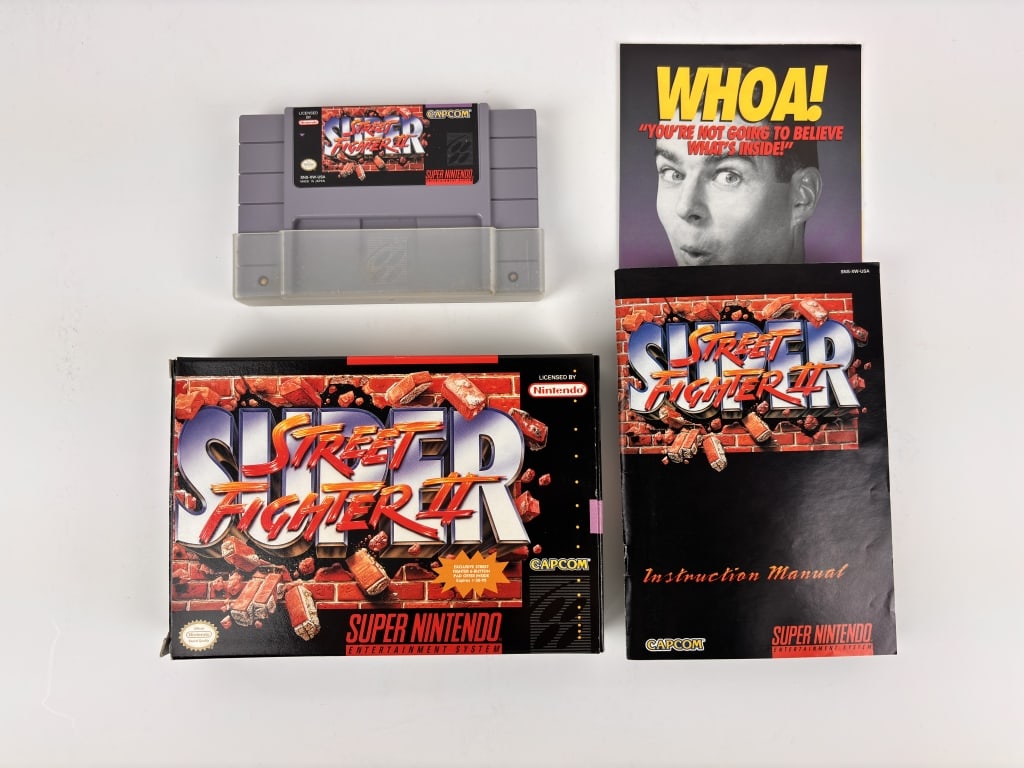 Super Street Fighter II, Super Nintendo Game (1 of 3)