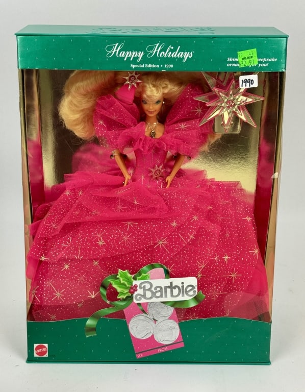 1990 Special Edition Happy Holidays Barbie (1 of 5)