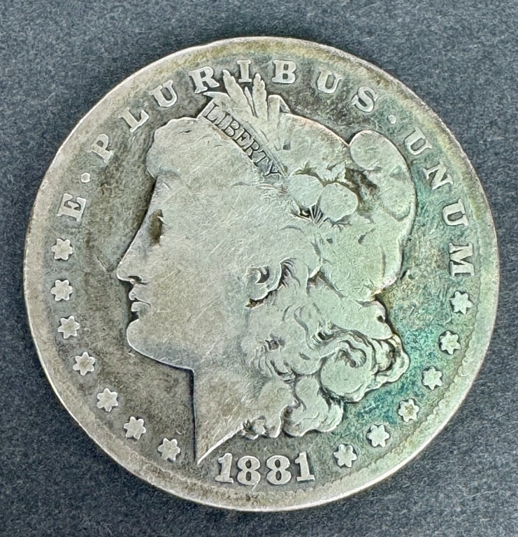 1881 S US Morgan Dollar: 1881 S Morgan Dollar