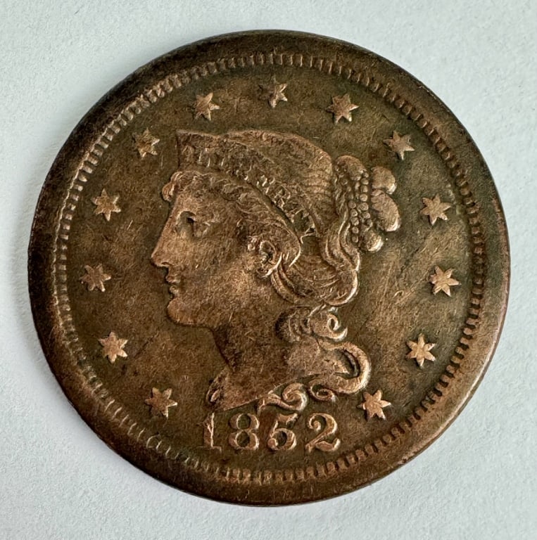 1852 US Large Cent (1 of 2)