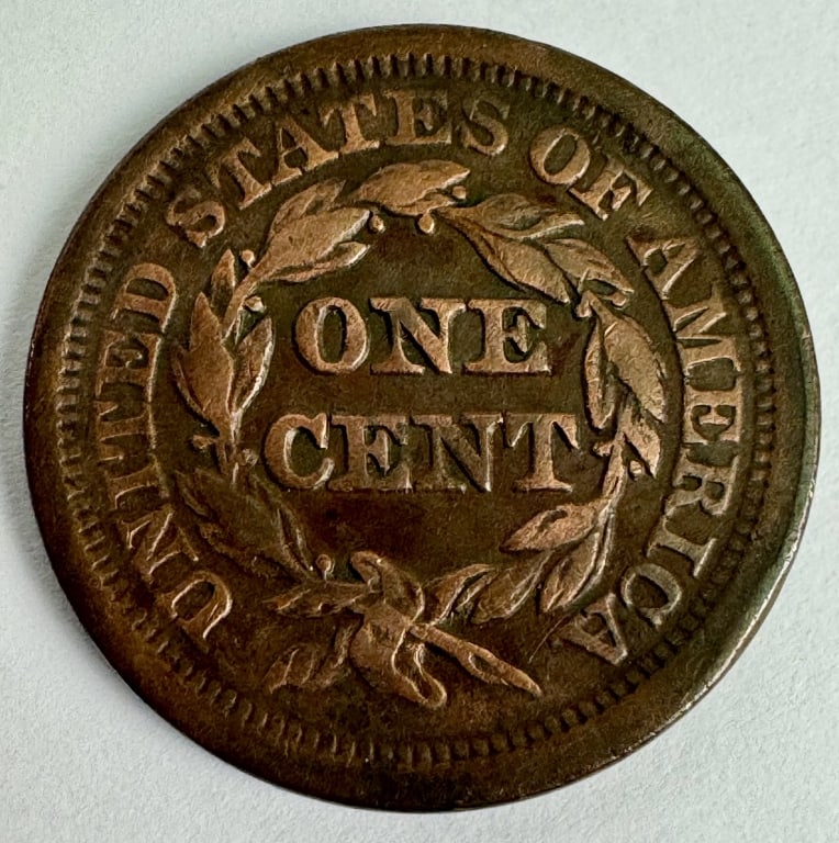 1852 US Large Cent - 2