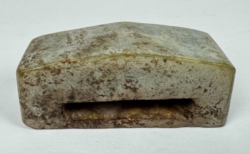 Archaic Chinese Carved Jade Sword Scabbard Slide (1 of 7)
