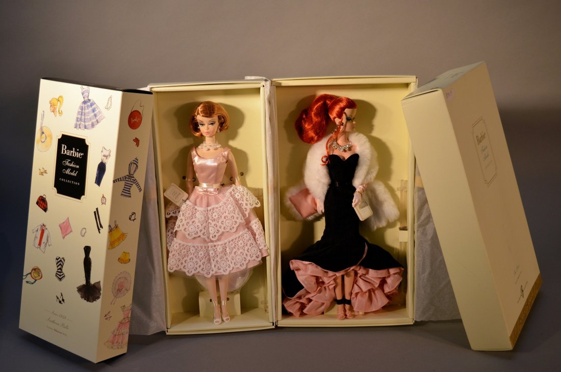 Lot of 2 Fashion Model Collection: Southern Belle and Gold Label The Siren; Silkstone
