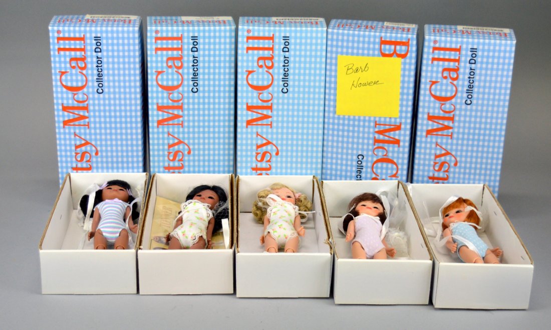Lot of 5 Besty McCall Dolls (1 of 1)