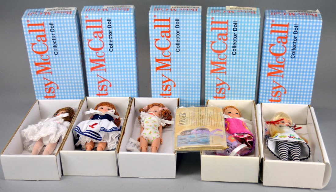 Lot of 5 Besty McCall Dolls (1 of 1)