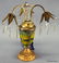 Antique Triple Headed, Double Lit Prism Lamp - 4