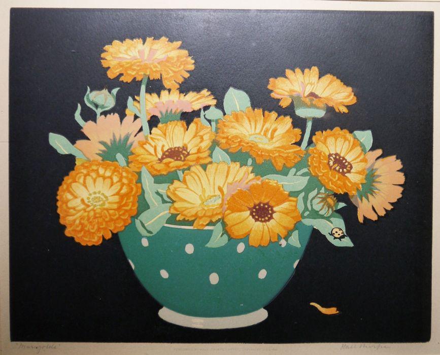 John Hall Thorpe (1874-1947)   Woodblock print (1 of 11)