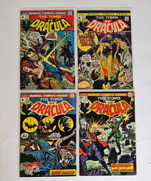 Marvel Tomb of The Dracula (1973-1976) collection to include #9, 14, 15, 22-24, 26, 27, 29-32, 34,