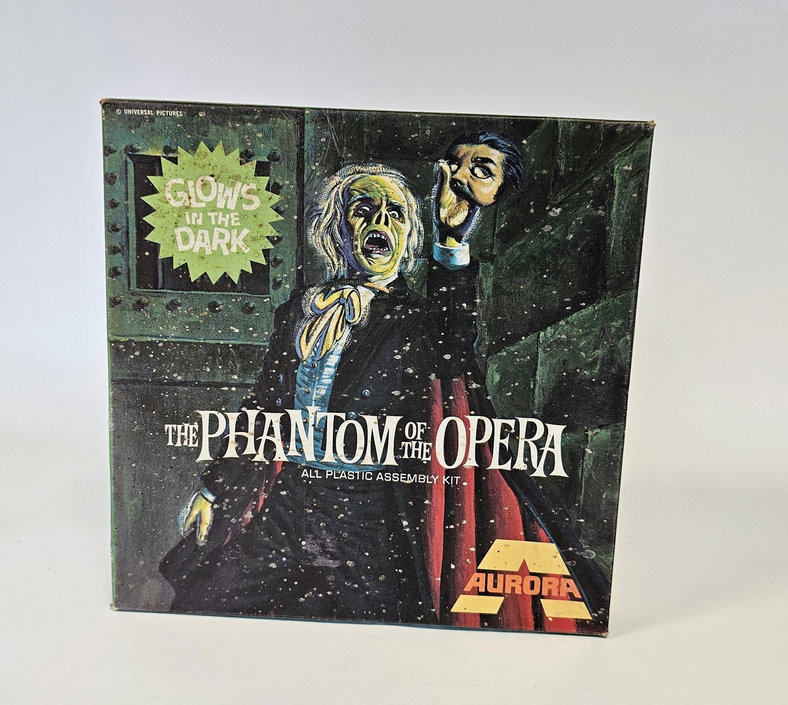 Aurora 'The Phantom of the Opera' Glow in The Dark plastic assembly kit, No.451 boxed: Aurora 'The Phantom of the Opera' Glow in The Dark plastic assembly kit, No.451 boxed 
