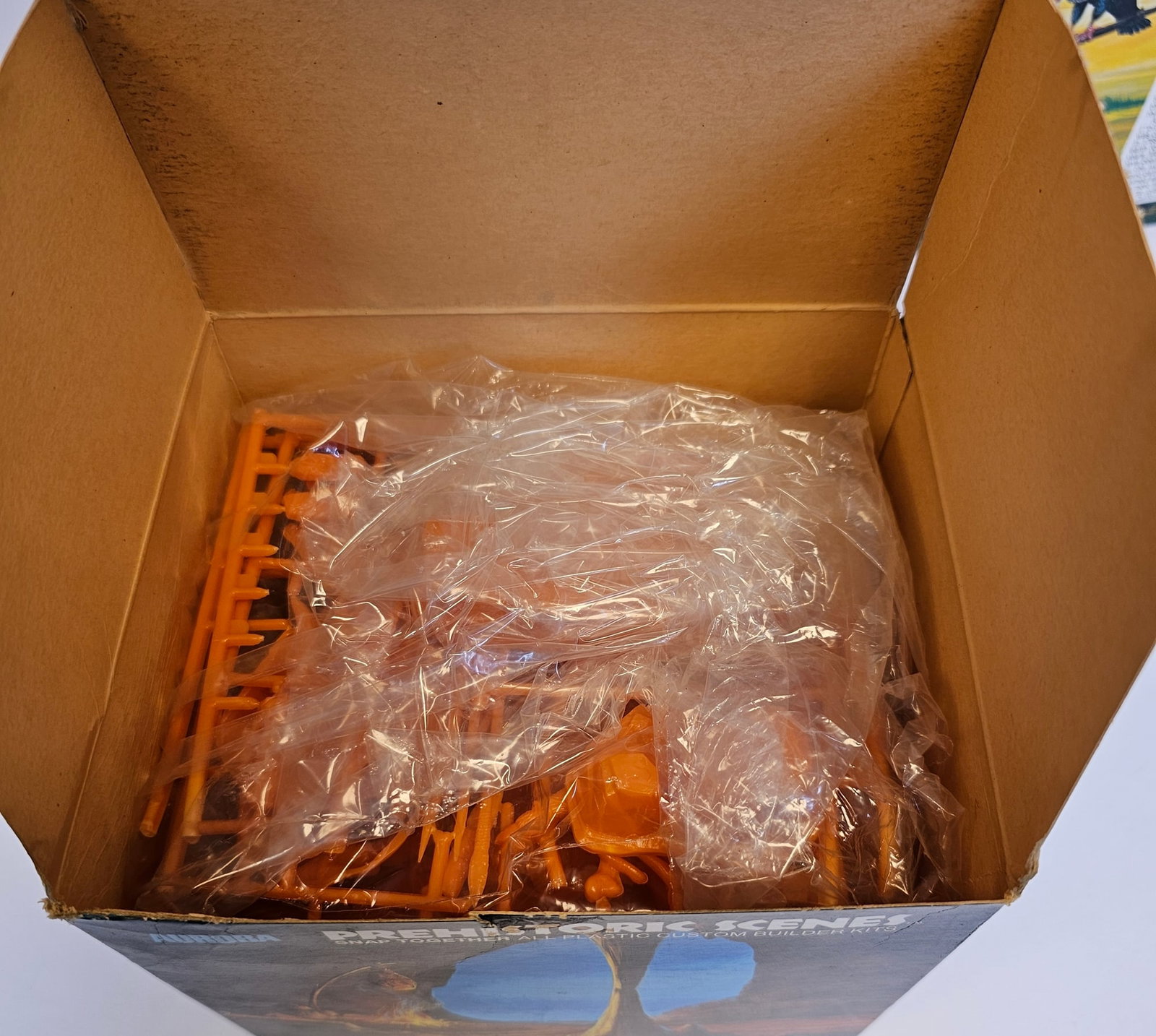 Three boxed Aurora Prehistoric Scenes plastic assembly kits to include 'Neandert - 5