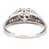 Art Deco Platinum, Diamond, and Sapphire Ring - 3