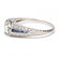 Art Deco Platinum, Diamond, and Sapphire Ring - 4
