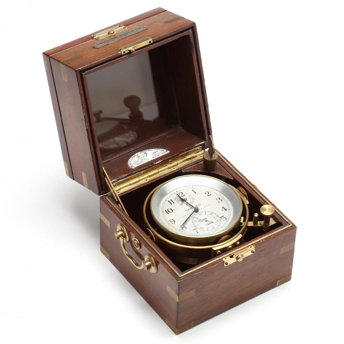 Hamilton Model 21 Ship's Chronometer (1 of 10)