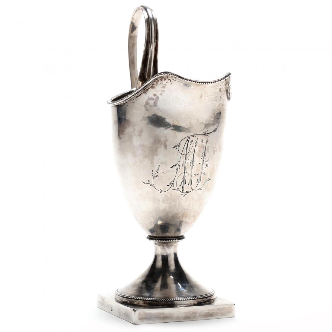An 18th Century New York Coin Silver Creamer (1 of 5)