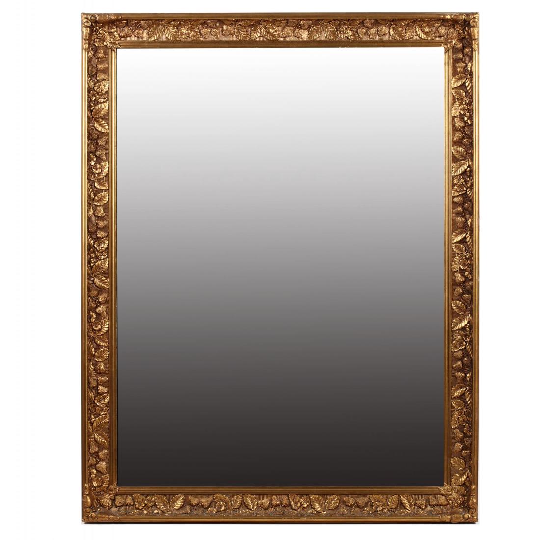 Vintage Gilt Strawberry Framed Mirror (1 of 3)